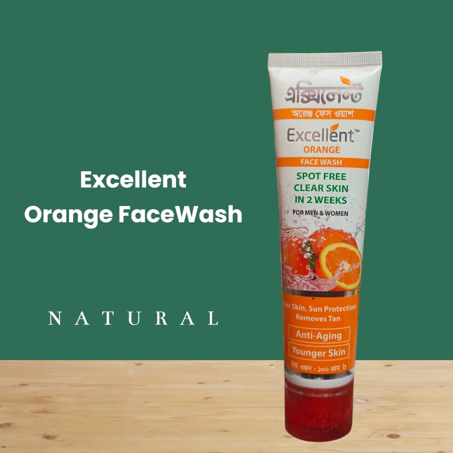 Excellent Oreange Facewash For Man & Women